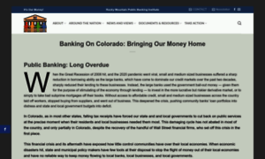 Bankingoncolorado.org thumbnail