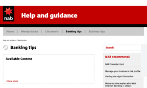 Bankingtips.nab.com.au thumbnail