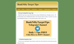 Bankniftytargettips.co.in thumbnail