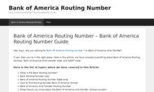 Bankofamerica-routingnumber.com thumbnail