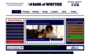 Bankofwhittier.com thumbnail