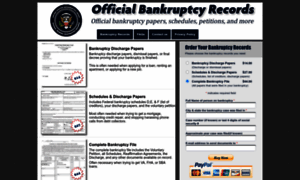 Bankruptcy-records.org thumbnail