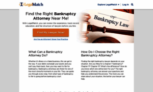 Bankruptcyattorneys.legalmatch.com thumbnail