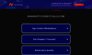 Bankruptcydirectcalls.com thumbnail