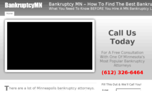 Bankruptcymn.org thumbnail