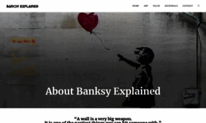 Banksyexplained.com thumbnail