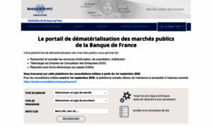 Banque-france.achatpublic.com thumbnail
