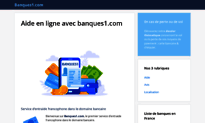 Banques1.com thumbnail