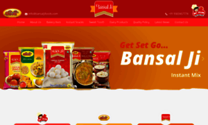 Bansaljifoods.com thumbnail