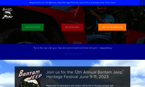 Bantamjeepfestival.com thumbnail