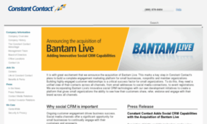 Bantamlive.com thumbnail