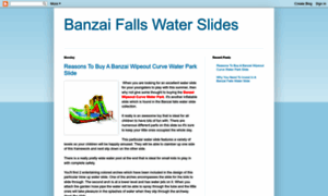 Banzaifallswaterslides.blogspot.com thumbnail