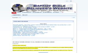 Baptistbiblebelievers.com thumbnail