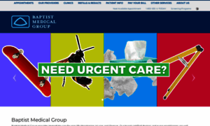 Baptistmedicalclinic.org thumbnail