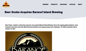 Baranofislandbrewing.com thumbnail