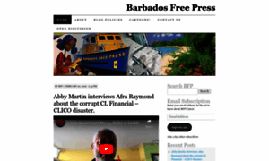 Barbadosfreepress.wordpress.com thumbnail