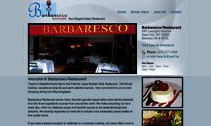 Barbarescorestaurant.com thumbnail