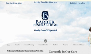 Barberfuneralhome.com thumbnail