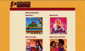 Barbie-puzzle.goldhairgames.com thumbnail