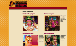 Barbie-spa.goldhairgames.com thumbnail