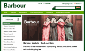 Barboursjacketssale.org thumbnail