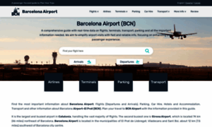 Barcelona-airport.com thumbnail