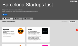 Barcelona.startups-list.com thumbnail