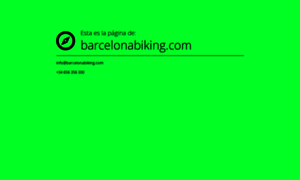 Barcelonabiking.com thumbnail