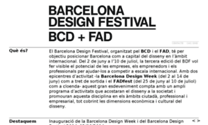 Barcelonadesignfestival.com thumbnail