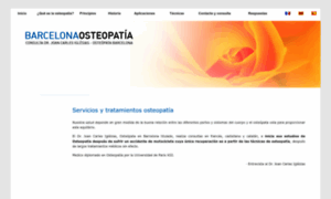 Barcelonaosteopatia.com thumbnail