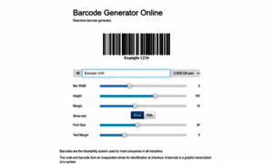Barcode-generator-online.com thumbnail