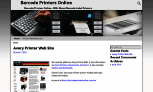 Barcodeprintersonline.com thumbnail