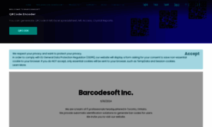 Barcodesoft.com thumbnail