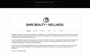 Barebeautyandwellness.com thumbnail