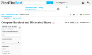 Barefoot-shoes.findthebest.com thumbnail