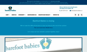 Barefootbabies.ca thumbnail