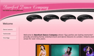 Barefootdancecompany.com thumbnail