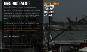 Barefootevents.com thumbnail