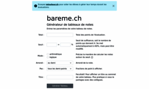 Bareme.ch thumbnail