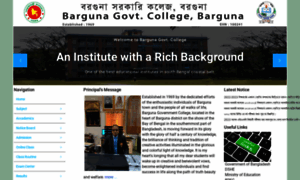 Bargunagovcollege.edu.bd thumbnail