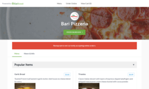 Baripizzeriawestallis.com thumbnail