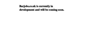 Barjobs.co.uk thumbnail