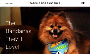 Barkingdogbandanas.com thumbnail