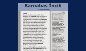 Barnabas-incili.com thumbnail