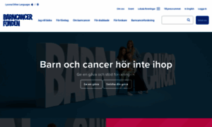 Barncancerfonden.se thumbnail