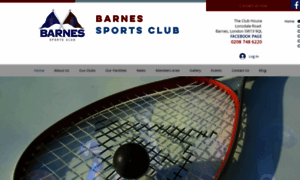 Barnessportsclub.com thumbnail