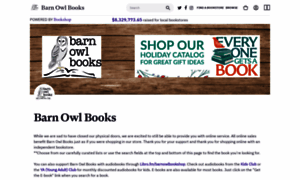 Barnowlbookshop.com thumbnail