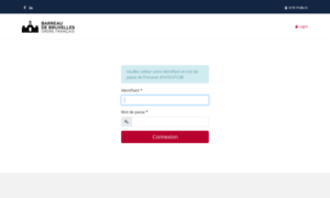 Barreaudebruxelles-intranet.be thumbnail