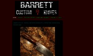 Barrettcustomknives.com thumbnail