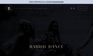 Barriedanceconservatory.com thumbnail